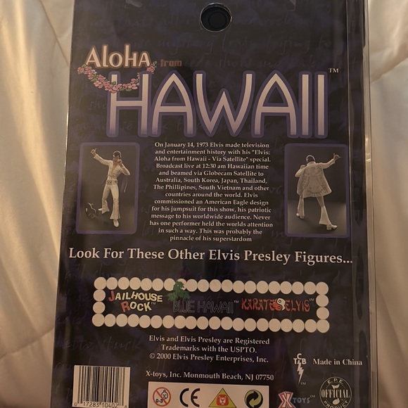 COLLECTIBLE ELVIS FIGURINE UNOPENED - Picture 2 of 4